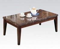 Black Marble Coffee Table @N