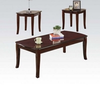 3PC Cherry C/E Tables Set