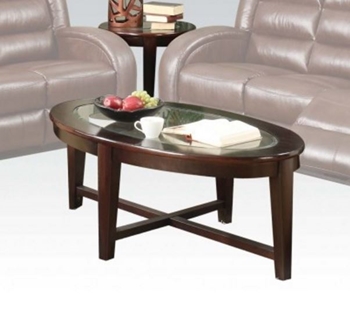 3PC C/E Table w/ Glass Top