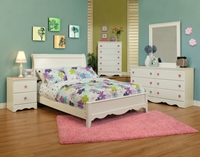 Dulce Youth  Bedroom 52000 Series  White