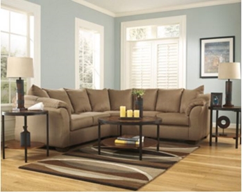 Darcy RAF Loveseat Mocha