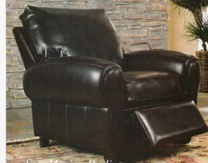 Dark chocolate recliner