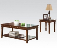 80870 3PC  Coffee End Table Set