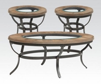 81540 3PC Coffee/End Table Set