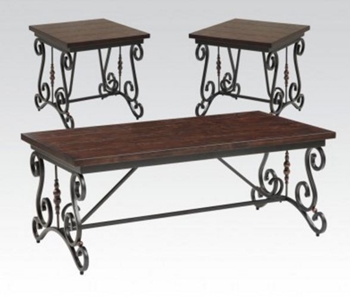 81545 3PC Coffee/End Table Set