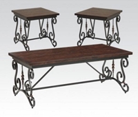 81545 3PC Coffee/End Table Set