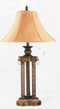 U table lamp