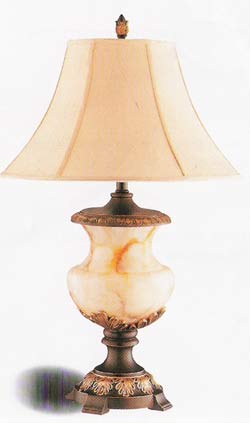 U table lamp