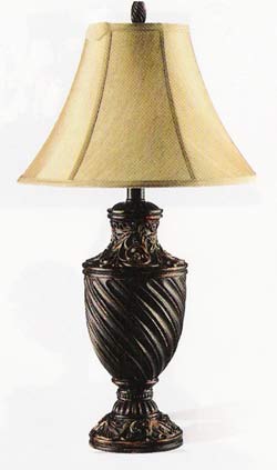 U table lamp
