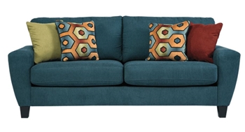 Sagen Teal Sofa