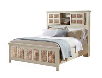 Pacifica Creme  Storage Bed
