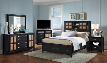 Pacifica Ebony Bedroom Collection