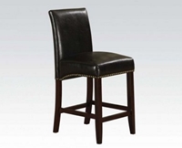 Black PU Bar Chair