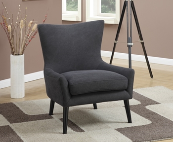 Accent Chair  Denim Charcoal