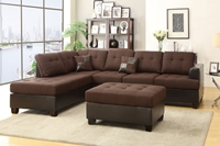 3PC Choco Sectional Sofa