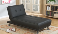 Adjustable Chaise Black