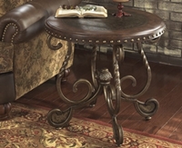 Rafferty Round End Table