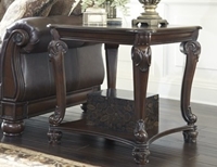 Norcastle Square End  Table