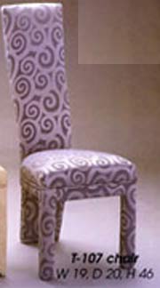 High top 3 legged chair