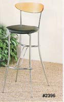 29" chrome bar stool
