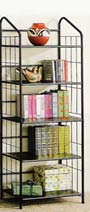 5 tier book case